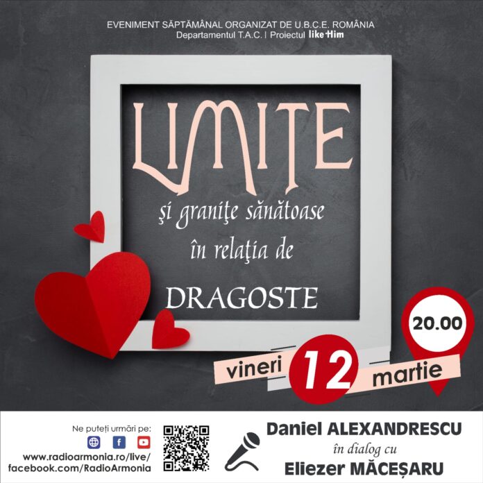 Limite și granițe sănătoase în relația de dragoste